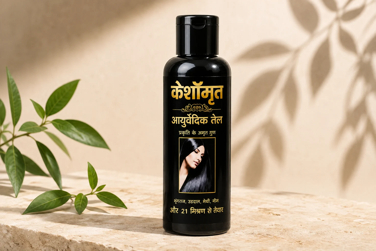 Keshomrit in a sunlit studio